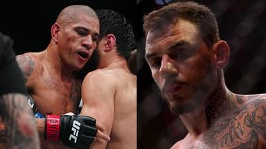 Alex Pereira (L), Renato Moicano (R)