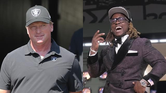 Jon Gruden, Ashton Jeanty