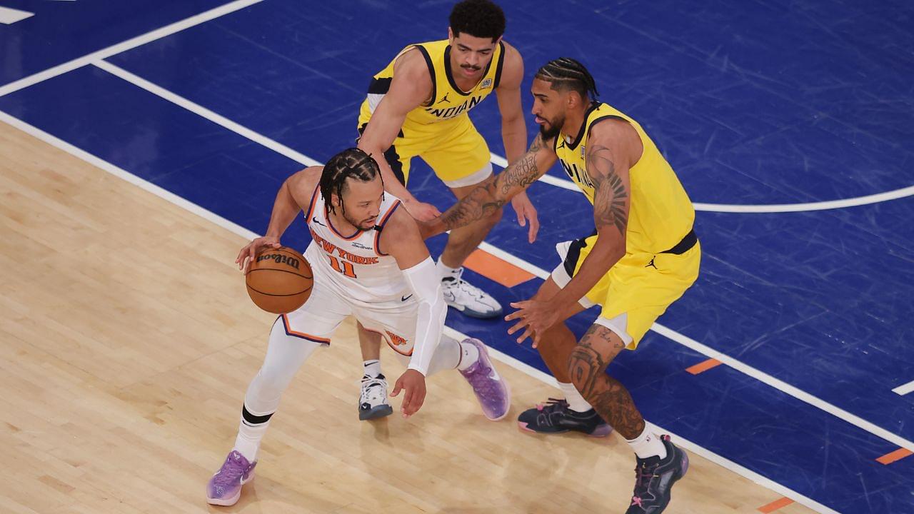 Jalen Brunson, Knicks v Pacers