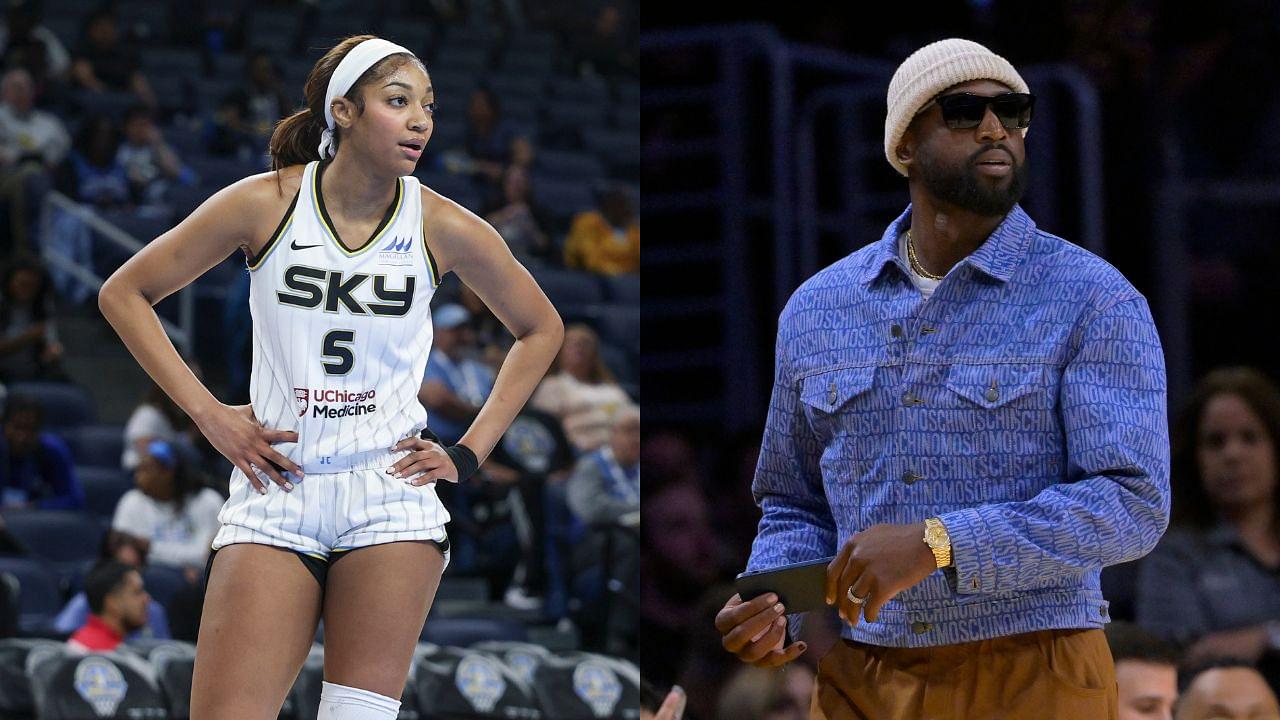 Angel Reese, Dwyane Wade