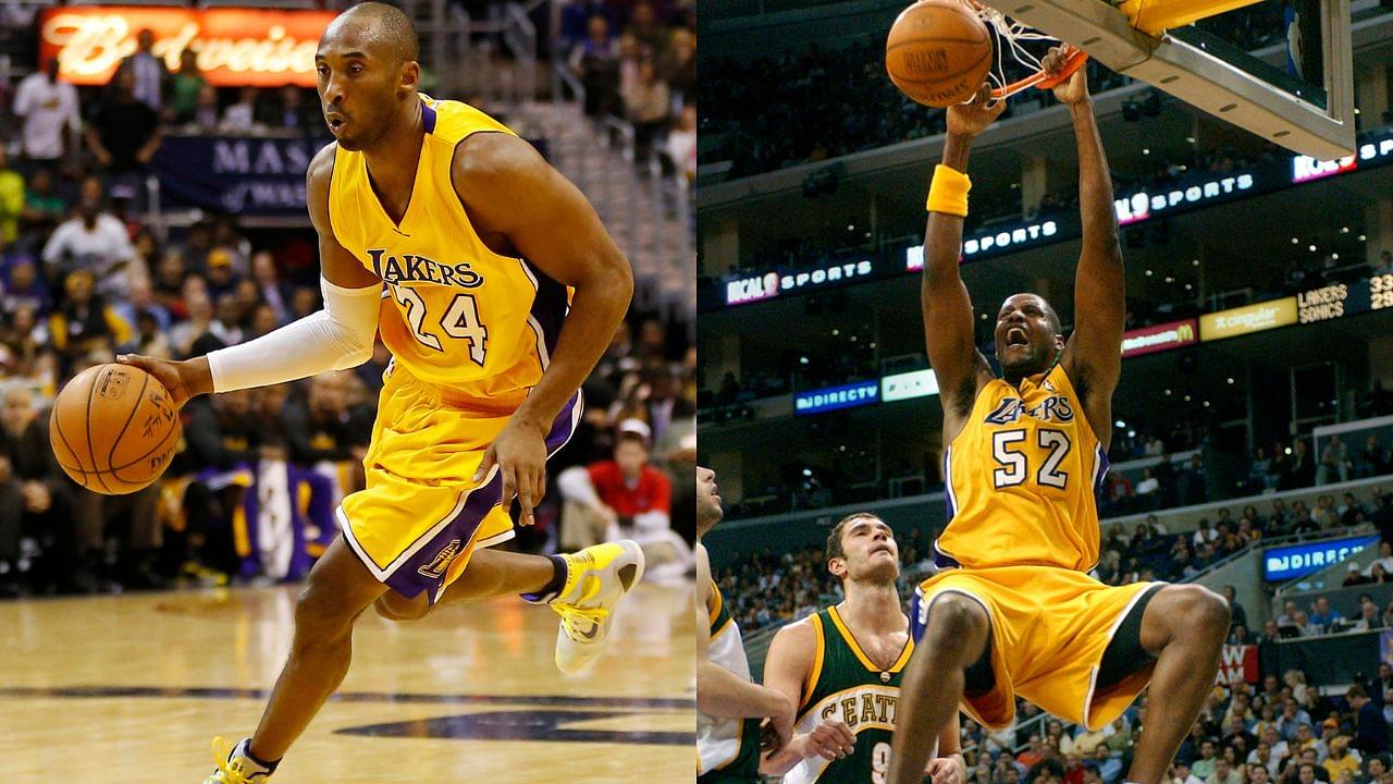 Kobe Brant (L), Samaki Walker (R)