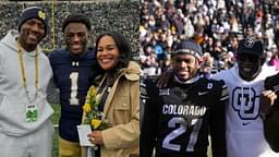 Ryan Clark, Jordan Clark, Deion Sanders and Shilo Sanders