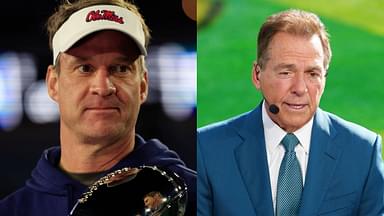 Lane Kiffin and Nick Saban