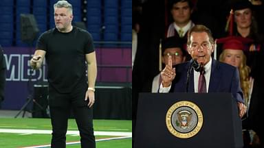 Pat McAfee and Nick Saban