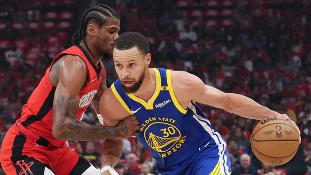 Jalen Green and Steph Curry