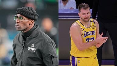 Chad Johnson (L) and Luka Doncic (R)