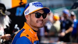 IndyCar Series driver Kyle Larson during Carb Day final practice for the Indianapolis 500 at Indianapolis Motor Speedway.