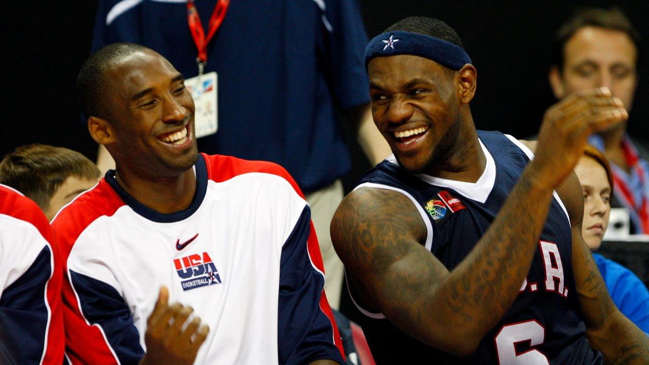 Kobe Bryant and LeBron James