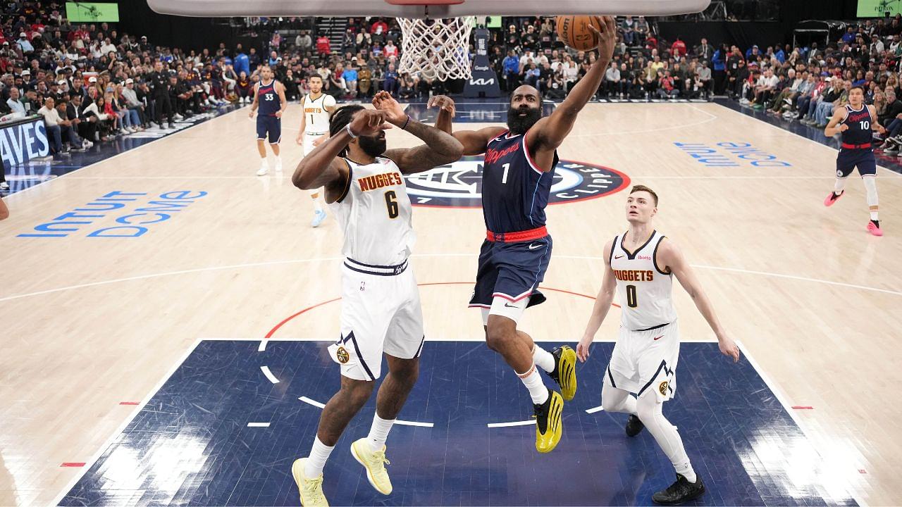 James Harden, Clippers v Nuggets