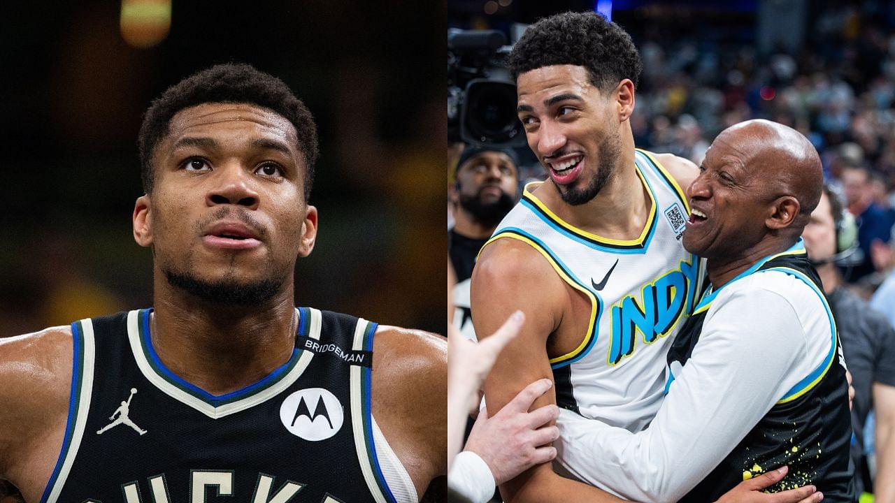 Giannis Antetokounmpo, Tyese and John Haliburton