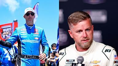 Denny Hamlin and Justin Allgaier