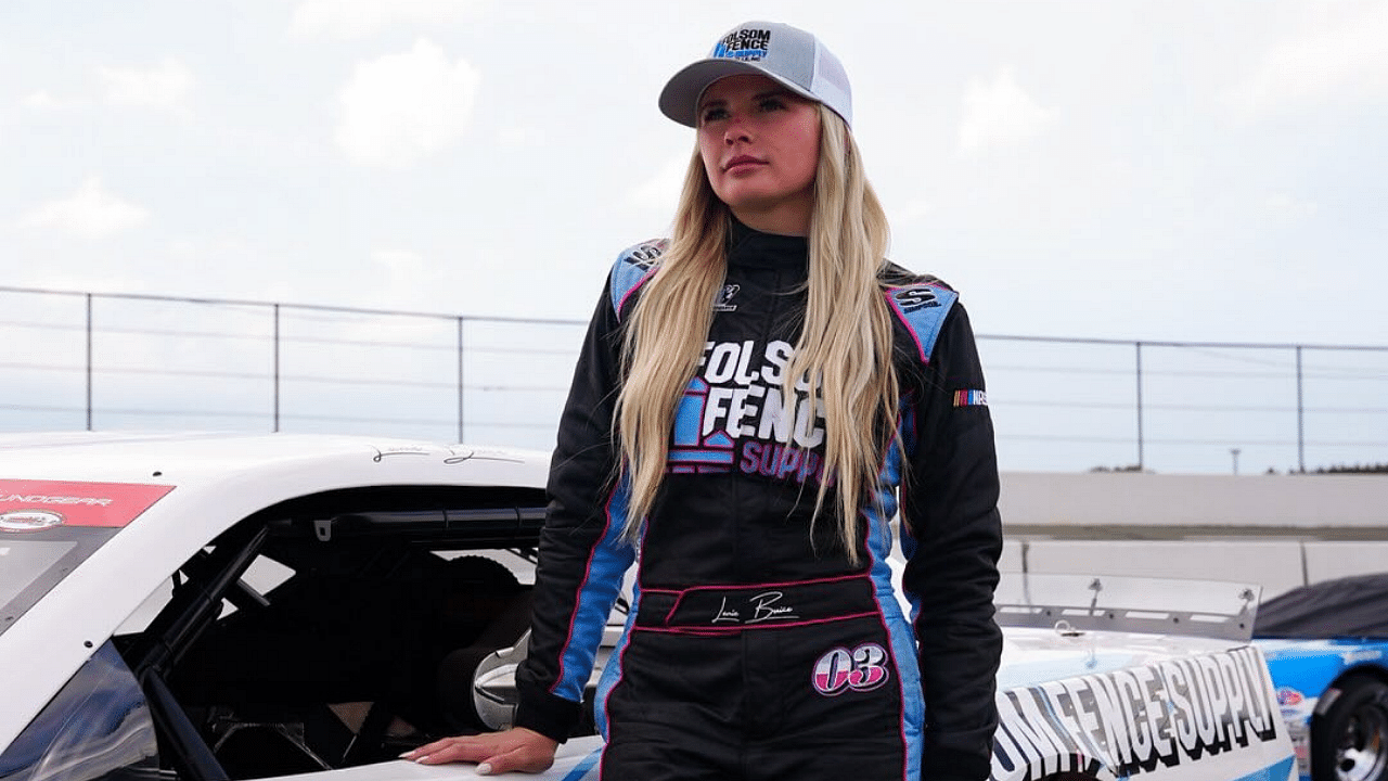 Lanie Buice at the Folsom Fence Supply 275 at Ace Speedway for the CARS Tour race. Image Credits: @laniebuiceracing official Instagram handle.