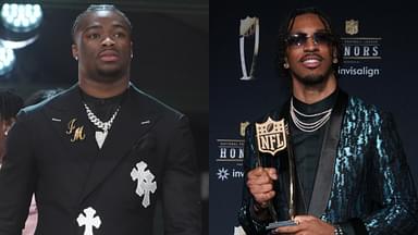 Seahawks QB Jalen Milroe, Jayden Daniels