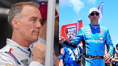 Kevin Harvick and Denny Hamlin
