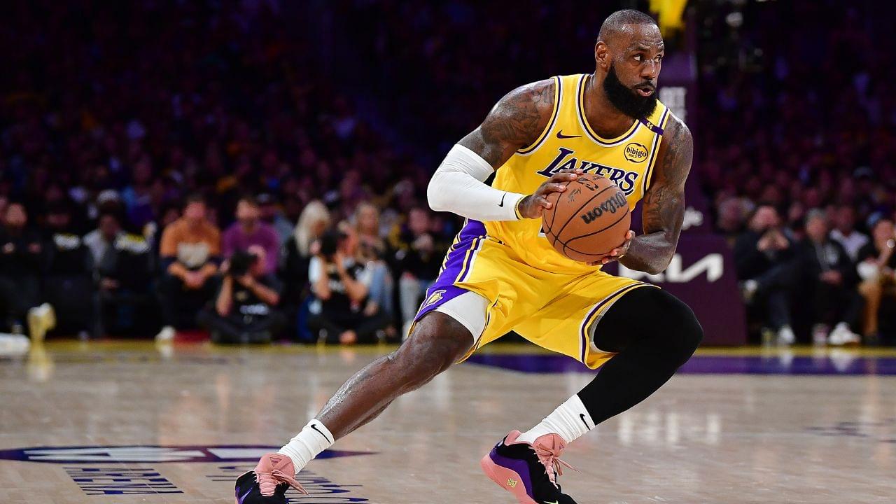 LeBron James, Lakers v Wolves