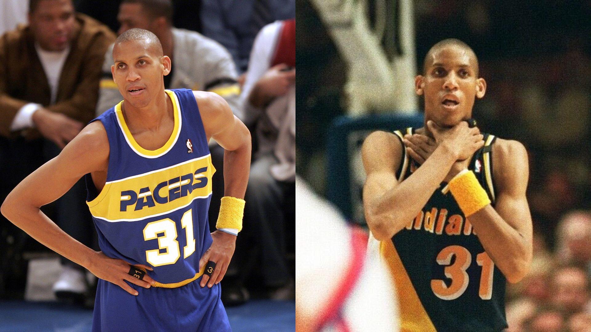 Reggie Miller (Indiana Pacers) - (Icon9421653) Basketball Herren NBA