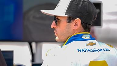 NASCAR Cup Series driver Chase Elliott (9) during practice for the Cook Out 400 at Martinsville Speedway.