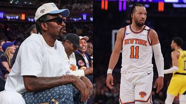 J.R. Smith (L), Jalen Brunson (R)