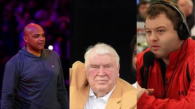 Charles Barkley (L), John Madden (C), Frank Caliendo (R)