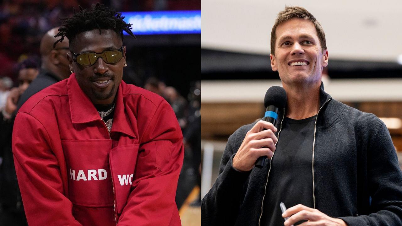 Antonio Brown, Tom Brady