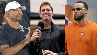 Tiger Woods, Tom Brady, Stephen Curry