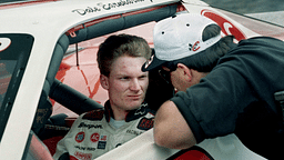 Dale Earnhardt Jr., the 22-year-old race driving son of NASCAR superstar Dale Earnhardt Sr., ahead of the race at Nashville Speedway April 19, 1996. Credit: © Ricky Rogers / The Tennessean via Imagn Content Services, LLC.