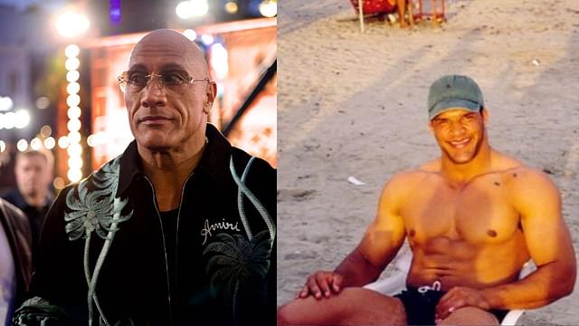 Dwayne Johnson (L), Mark Kerr (R)