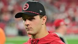 San Francisco 49ers quarterback Brock Purdy (13) looks on after losing to the Arizona Cardinals at State Farm Stadium.