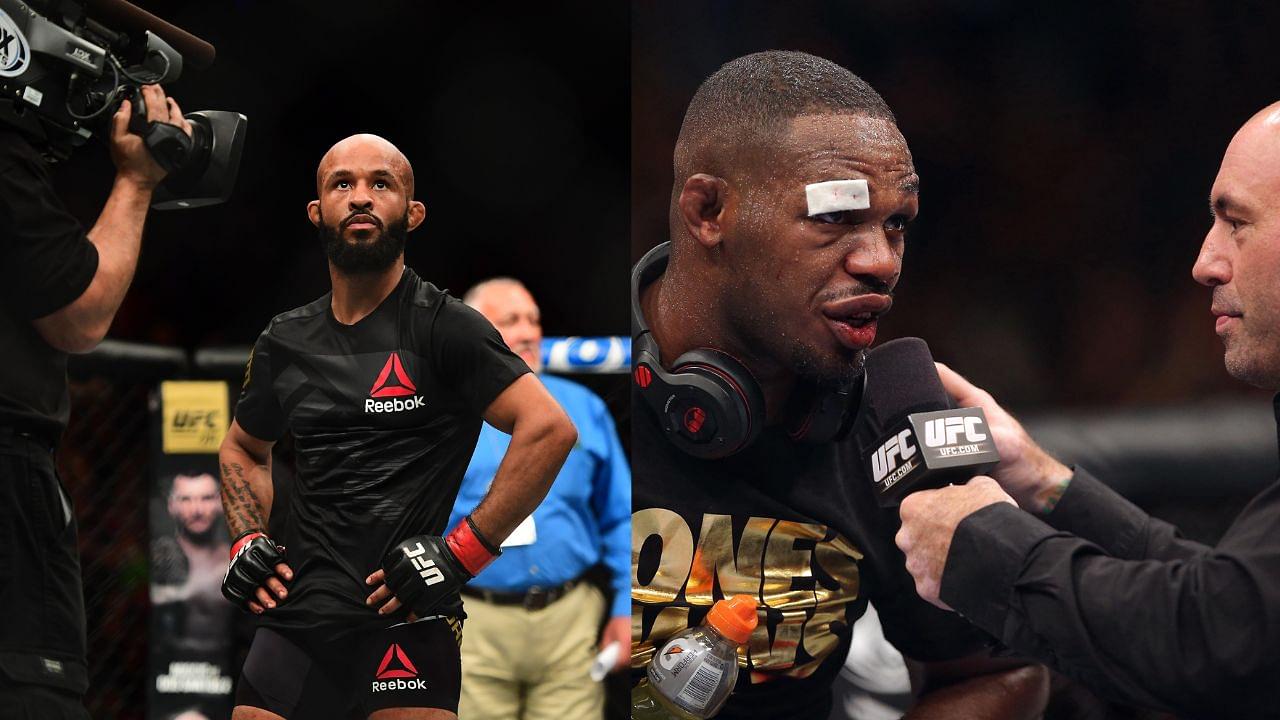 Demetrious Johnson and Jon Jones