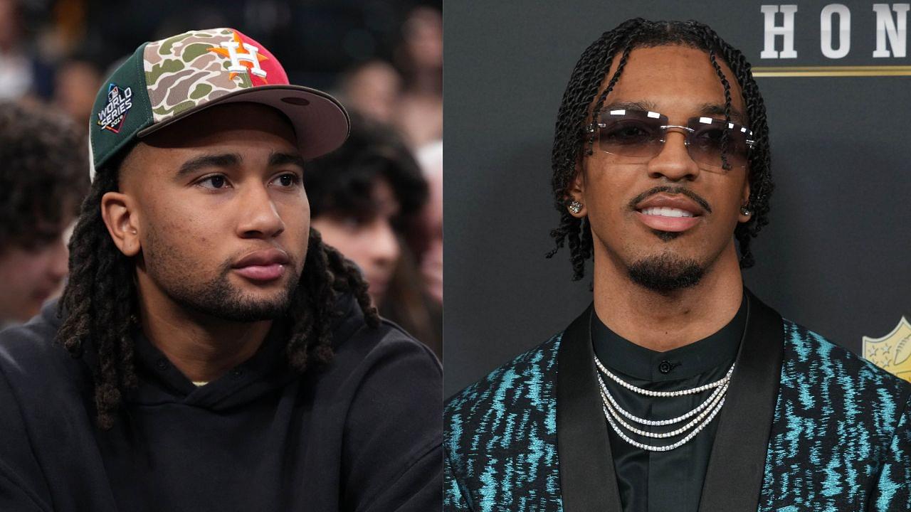 NFL stars CJ Stroud, Jayden Daniels