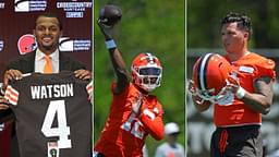 Deshaun Watson, Shedeur Sanders and Dillon Gabriel