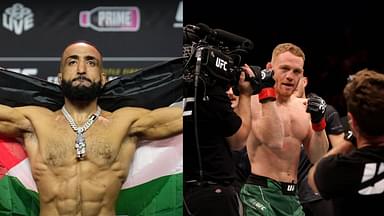 Belal Muhammad (L), Jack Della Maddalena (R)
