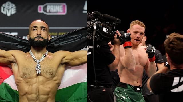 Belal Muhammad (L), Jack Della Maddalena (R)