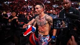 Max Holloway during UFC 300 at T-Mobile Arena.