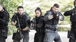 filmstill Scott Adkins, Ron Smoorenburg, Michael Jai White, Michael Bisping & JeeJa Yanin Triple Threat