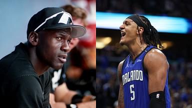 Michael Jordan(L) and Paolo Banchero(R)