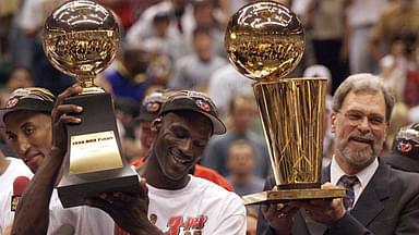 Michael Jordan wins 6th title