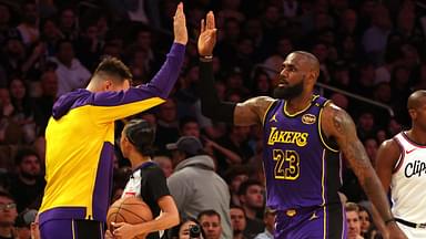Luka Doncic and LeBron James, LA Lakers