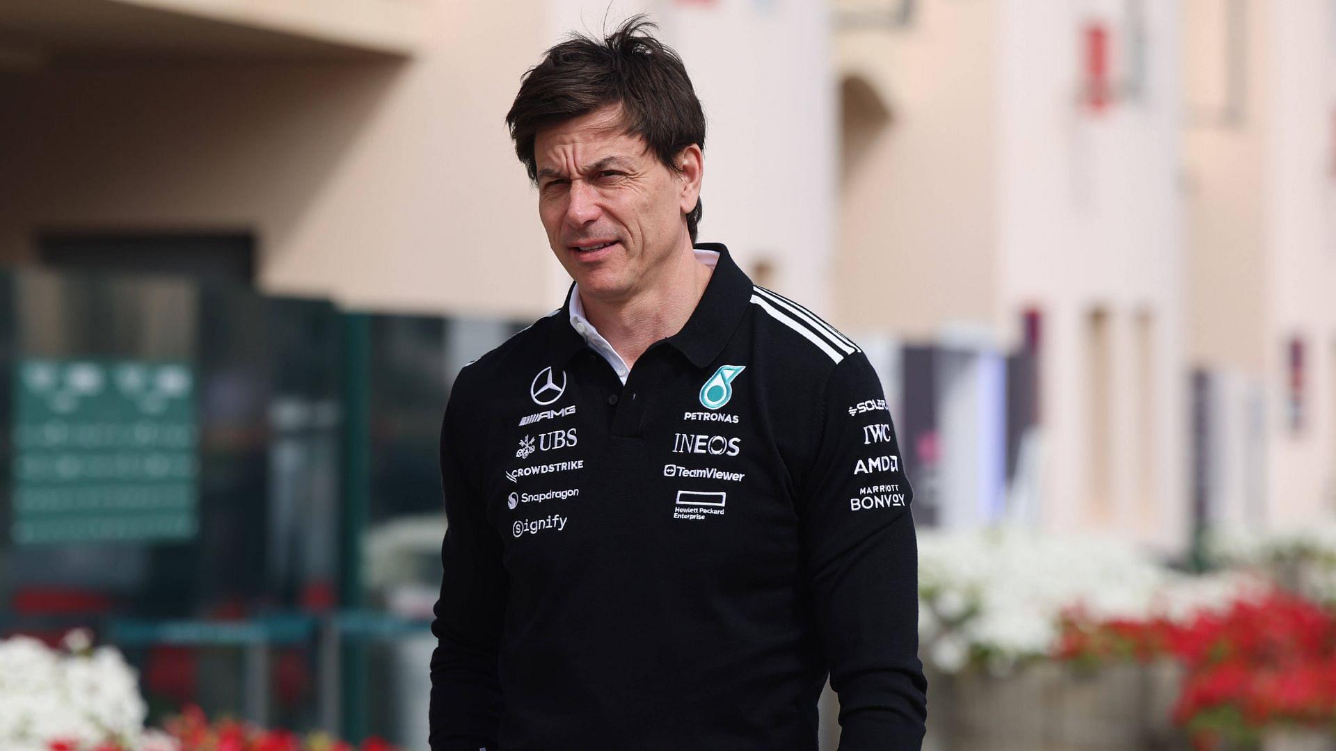Toto Wolff Mercedes AMG Petronas Formula One Team, Team Principal , BAH, Bahrain Preseason Testing, Formula 1 World Championship, 26 02 2025
