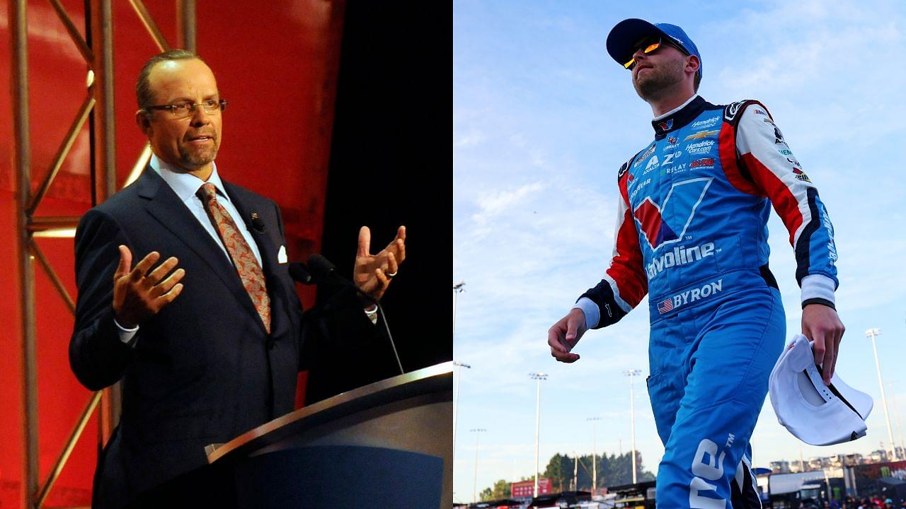 Kyle Petty and William Byron