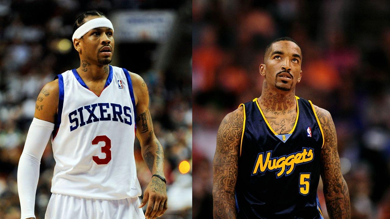 (L) Allen Iverson (R) J.R. Smith