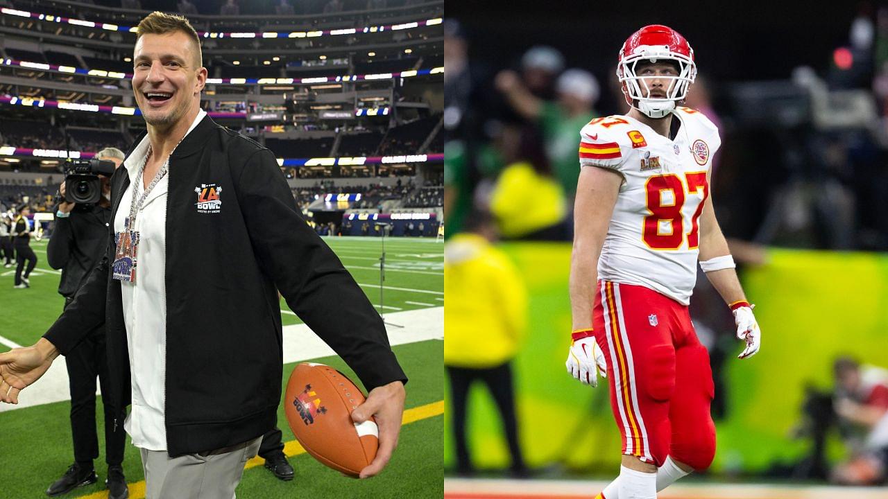 Rob Gronkowski and Travis Kelce