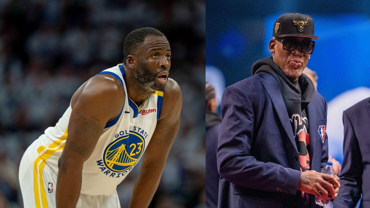 Draymond Green (L), Dennis Rodman (R)