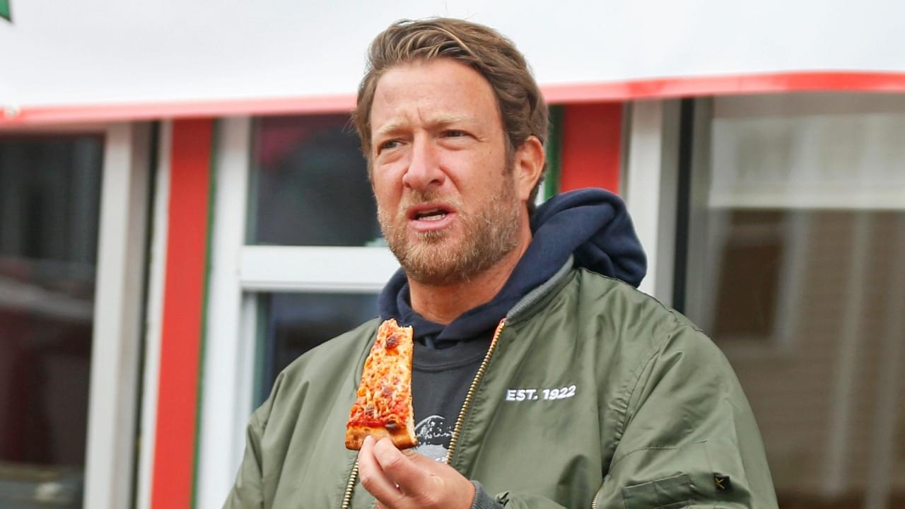 Barstool Sports founder and pizza influencer Dave Portnoy went on a four-shop tour of RI pizza places Thursday and stopped at Francesco's on Hope St. after owner Frank Schiavone got Portnoy's attention with some confident signage