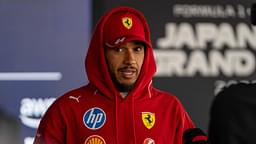 Lewis Hamilton (Gbr) Of Scuderia Ferrari 44 during the Formula 1 Lenovo Japanese Grand Prix 2025 on Friday at the Suzuka International Circuit