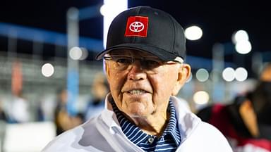 NASCAR Cup Series team owner Joe Gibbs during qualifying for the Daytona 500 at Daytona International Speedway.