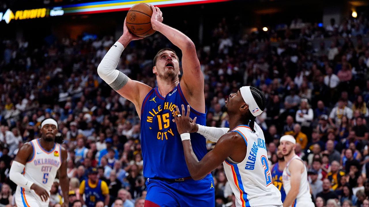Nikola Jokic, Nuggets v Thunder