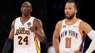 Kobe Bryant (L) and Jalen Brunson (R)