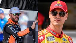 Ross Chastain and Joey Logano