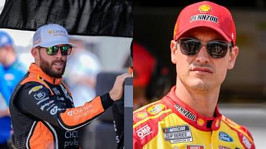 Ross Chastain and Joey Logano